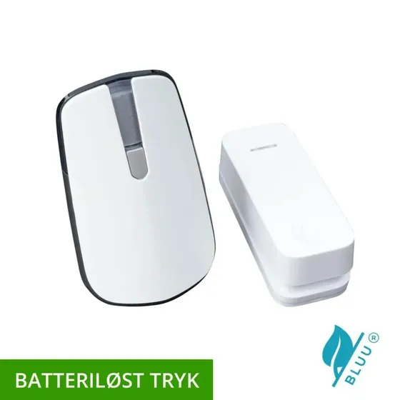 TREND Trådløs dørklokke BLUU1 Novus - hvid