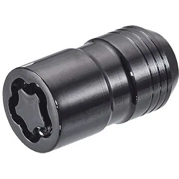 McGard Hjul låsemøtrikker M14x1.50 sort konisk 41,6mm (sæt 4)