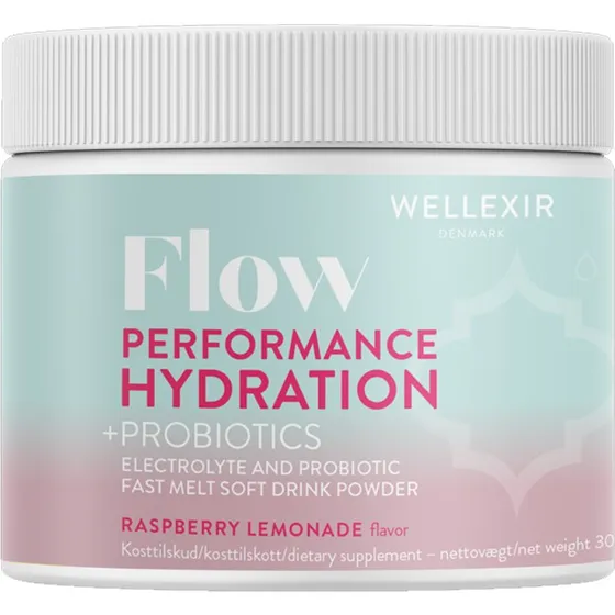 Wellexir Flow Hydration Raspberry Lemonade 300 g