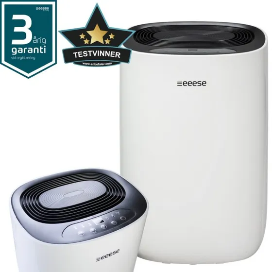 eeese Emil affugter 10 L/dag – 36 dB, op til 40 m²