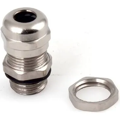 Forskruning M12 36,5 mm messing med mtrik, IP68