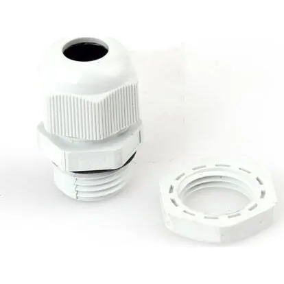 Forskruning PG 9 RAL 9002 – Ø 4–8 mm, IP68