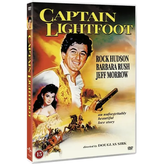 Captain Lightfoot - DVD med Rock Hudson