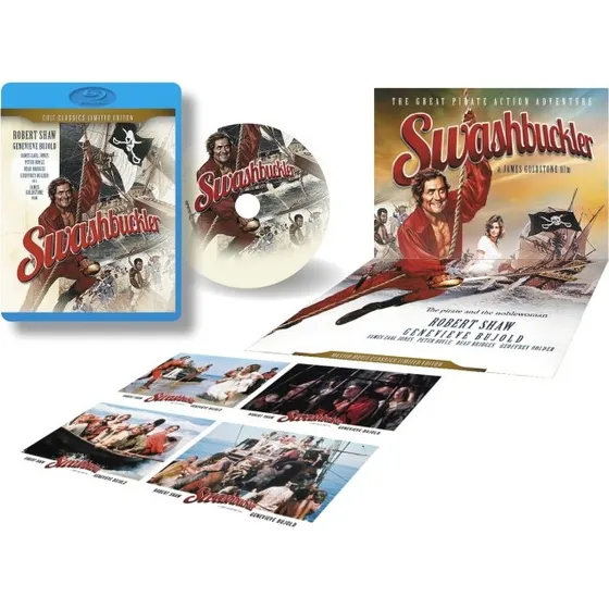 Swashbuckler - Blu-ray (1970'ers piratfilm, Limited Edition)