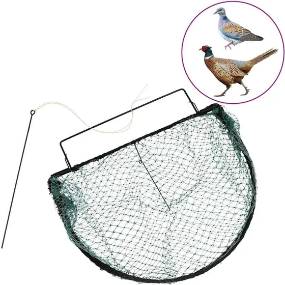 vidaXL fuglenet 50 cm stl grnt