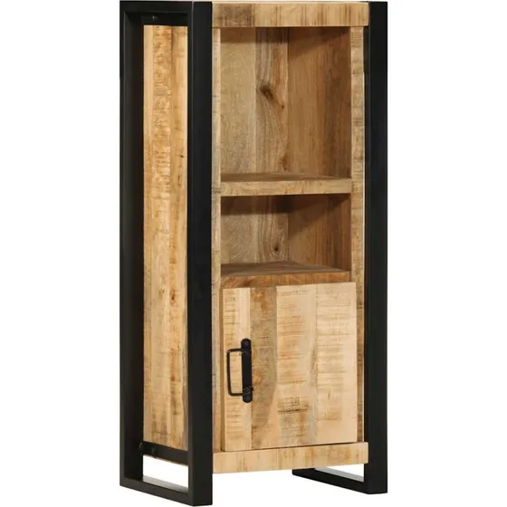 vidaXL badeværelsesskab i massivt mangotræ 40x30x90 cm