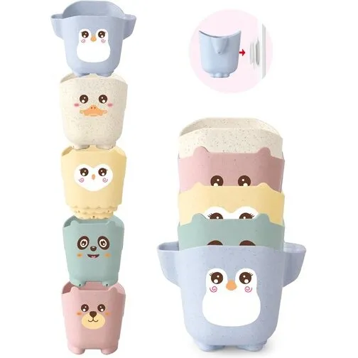 Kinder and Kids BIOplast stablekopper med hul, 5 stk.