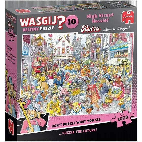 Wasgij Destiny 10 - High Street Hassle! (1000 brikker)