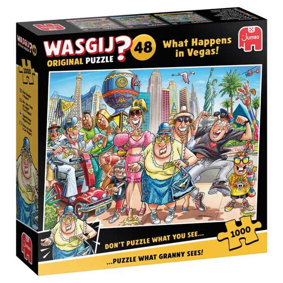 Wasgij Original 48 - What Happens in Vegas! 1000 brikker