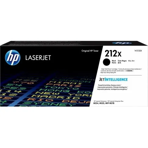 HP Toner W2120X (212X)  Sort, 13.000 sider