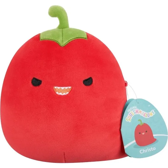 Squishmallows 19 cm Christo  Rd Chili Pepper