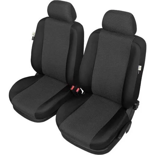 KEGELEAN sædeovertræk forsæder universal L, koksgrå