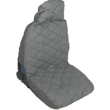 KEGE universalt sædeovertræk i bomuld, grå