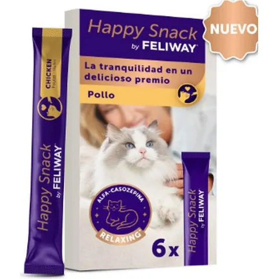 Feliway Happy Snack katte 6x15 g