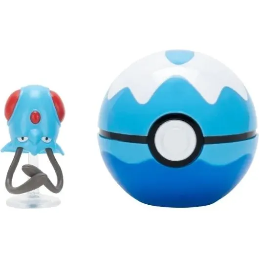 Pokémon Clip 'N' Go Tentacool med Dive Ball
