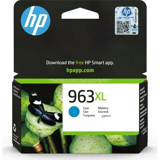 HP 963XL cyan - høj kapacitet (original)