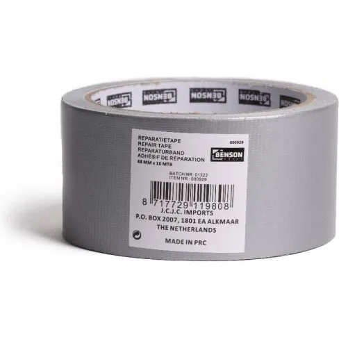 Benson Gaffatape 10 m - Space Grey