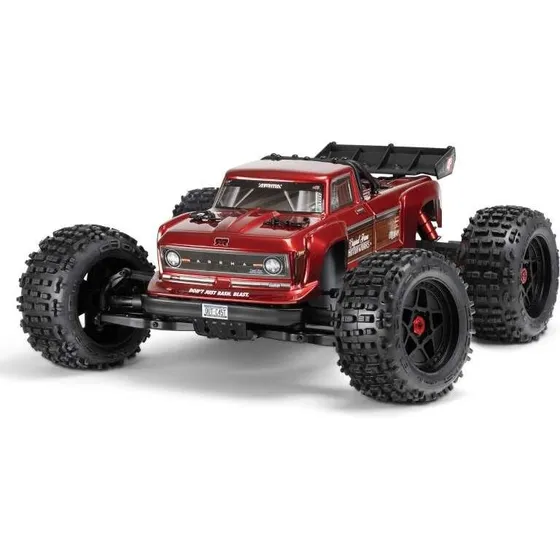 ARRMA Outcast 4S V2 BLX 1/10 4x4 Stunt Truck - rød
