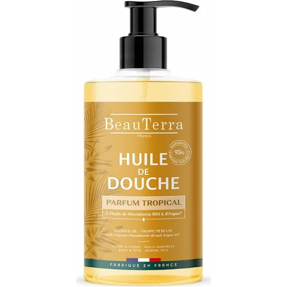 Beauterra Badeolie Tropisk 750 ml med pumpe
