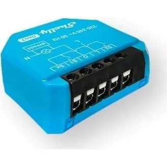 Shelly 1L Gen3 WiFi-rel uden nul-leder 200W
