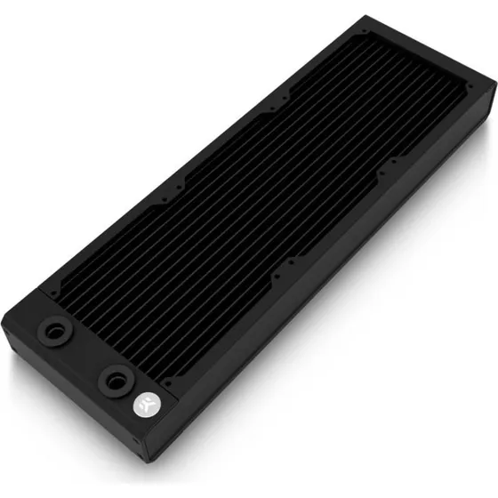EK Water Blocks Radiator 120 mm, sort (1/4" gevind)