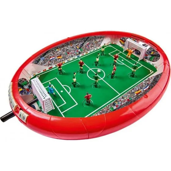 Noris lille bordfodboldspil 55x40 cm  12 spillere, 3 bolde