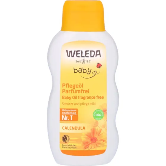 Weleda Calendula Babyolie duftfri 200 ml