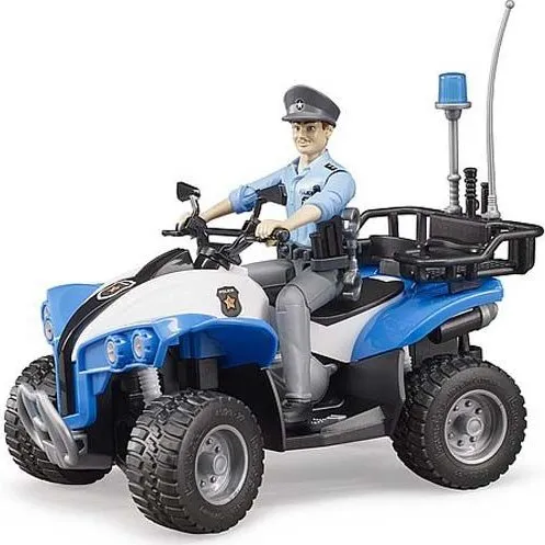 Bruder 63010 Politi-quad med politibetjent