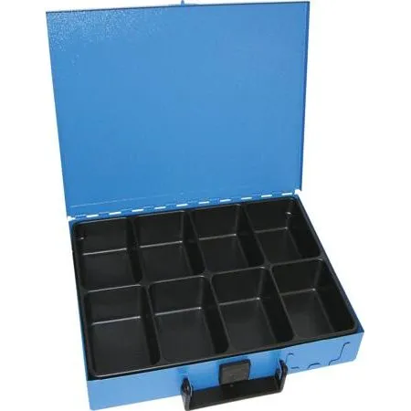 Sortimentkasse m/8 rum 33x5x23 cm