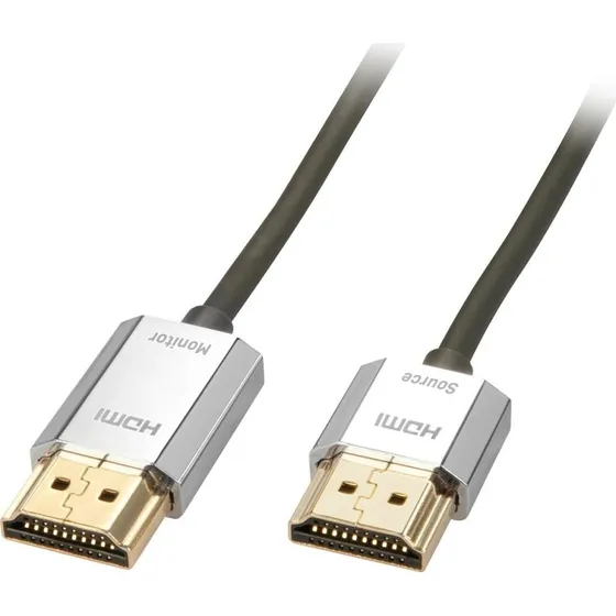 LINDY CROMO Slim HDMI-kabel 3 m (High Speed, Ethernet)