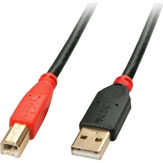 LINDY USB 2.0 aktiv kabel Type A–B 15 m