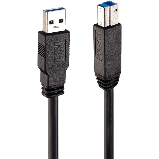 LINDY USB 3.0 A–B aktivt kabel 10 m