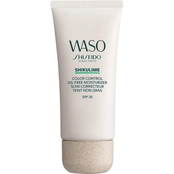 Shiseido Waso Shikulime Farvekontrol Oliefri Fugtighedscreme SPF 30, 50 ml