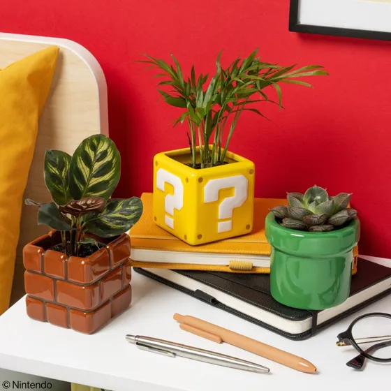 Paladone Super Mario - St med 3 formede snackskle