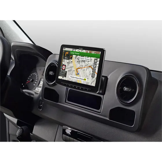 Alpine INE-F904S907 Halo9 navigation til Mercedes Sprinter 907