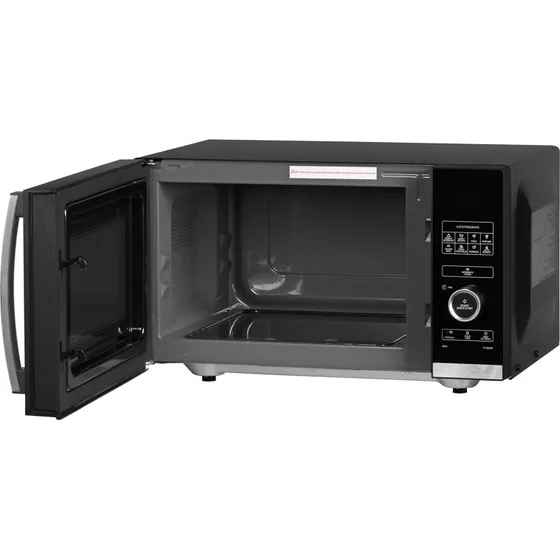 Sharp YC-QS254AE-B mikroblgeovn 25 L, 900 W  sort/rostfrit