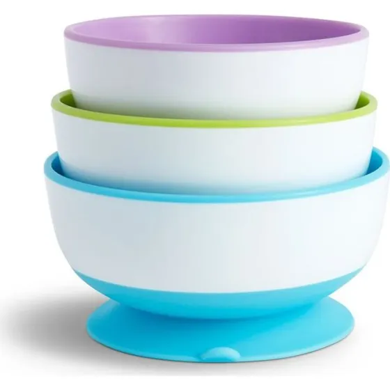 Munchkin Bliv-siddende sugeskle 6 mdr.+ 3 stk