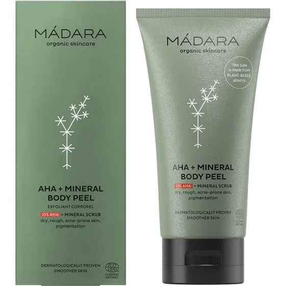 Mádara AHA+ Mineral Kropsscrub 175 ml