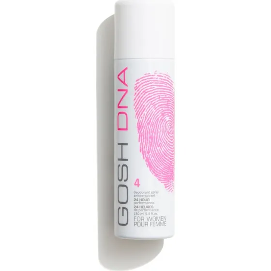 Gosh DNA 4 Deodorant Spray til kvinder, 150 ml