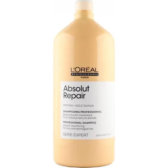 L'Oral Absolut Repair Protein + Gold Quinoa Shampoo 1500 ml