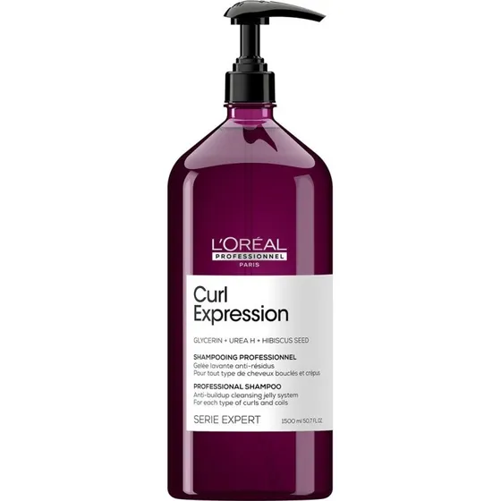 L'Oréal Professionnel Curl Expression Rensende Gel Shampoo 1500 ml