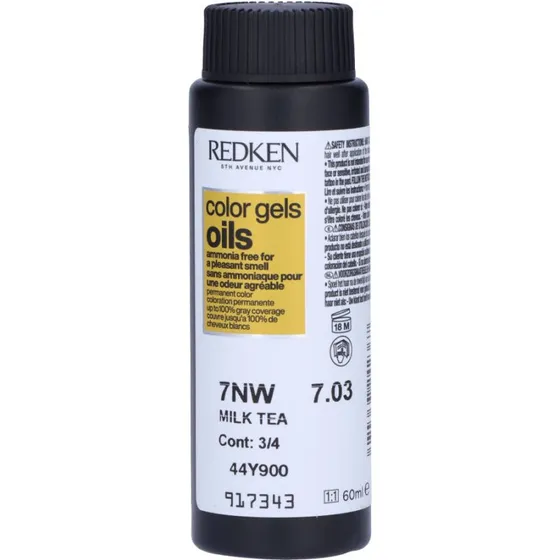 Redken Color Gels Oils 7NW Milk Tea 7.03, 60 ml