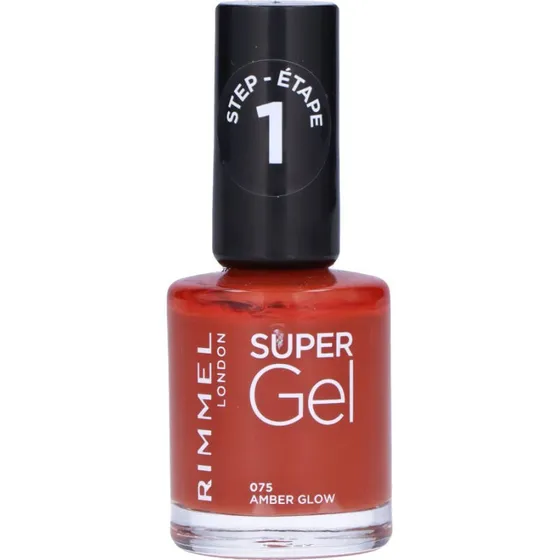Rimmel London Super Gel 075 Amber Glow 12 ml