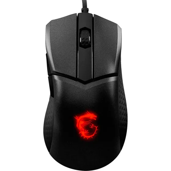 MSI Clutch GM31 Trdls optisk gamingmus, sort