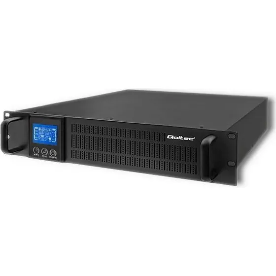 Qoltec 53945 UPS til rack 1 kVA (800 W) med LCD