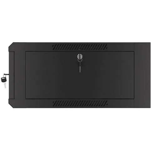 Lanberg 19" vægmonteret rackskab 4U, sort