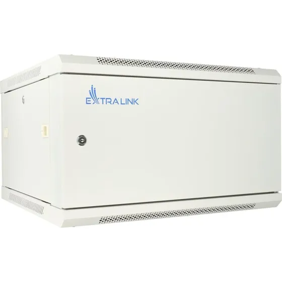 Extralink 19" vgskab 6U 600450 mm gr (metaldr)