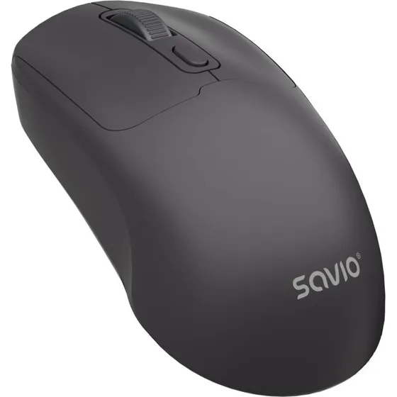 Savio MB-04 trådløs Bluetooth-mus 1600 DPI ambidextrous, sort