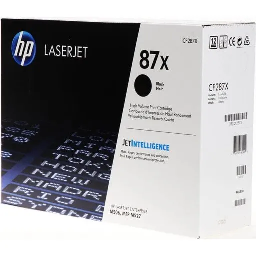 HP CF287X (87X) Sort toner  18.000 sider (Original)
