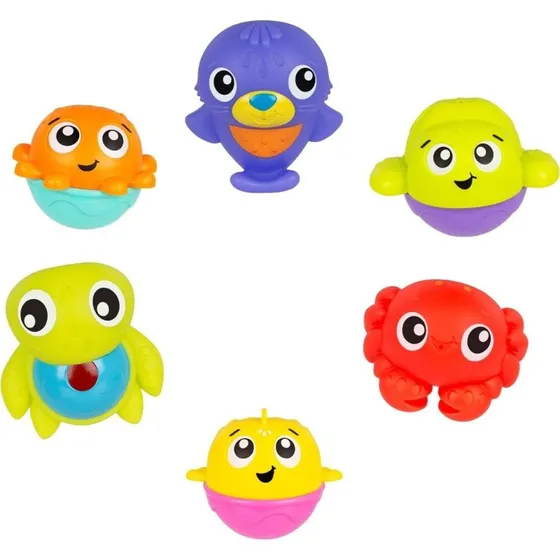 Playgro 6 badevenner i net